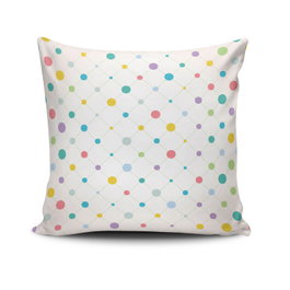Aberto Design Cojín NKRLNT-375 Multicolor 43 x 43 cm